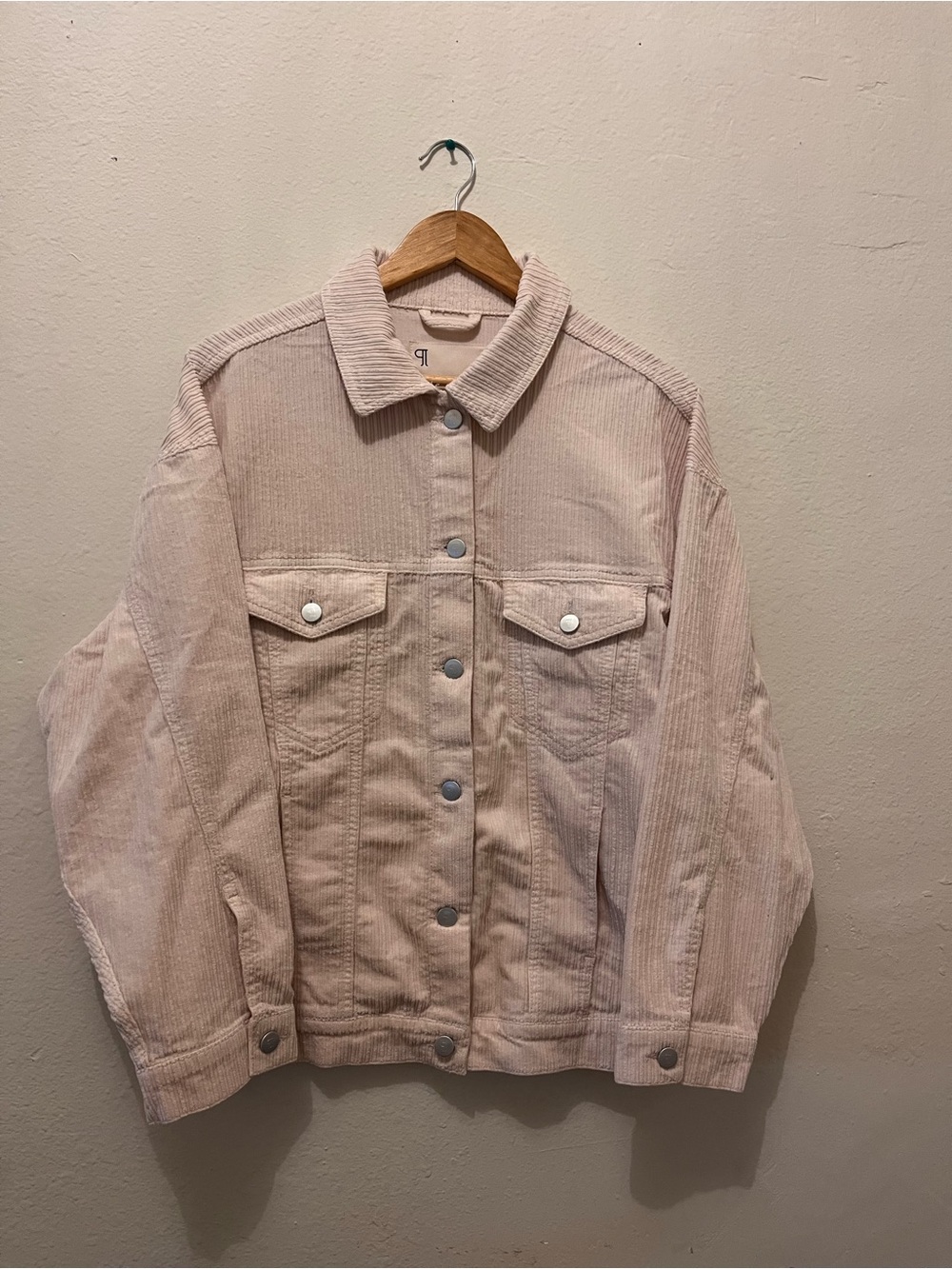 NWT Pilcro Creme Corduroy shacket